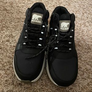 SOREL Mac Hill Mid Chukka NM4256 Black Size 7